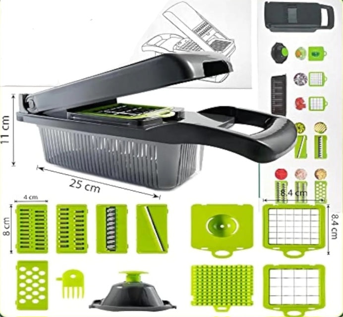 PICADOR DE VERDURAS MULTIFUNCION