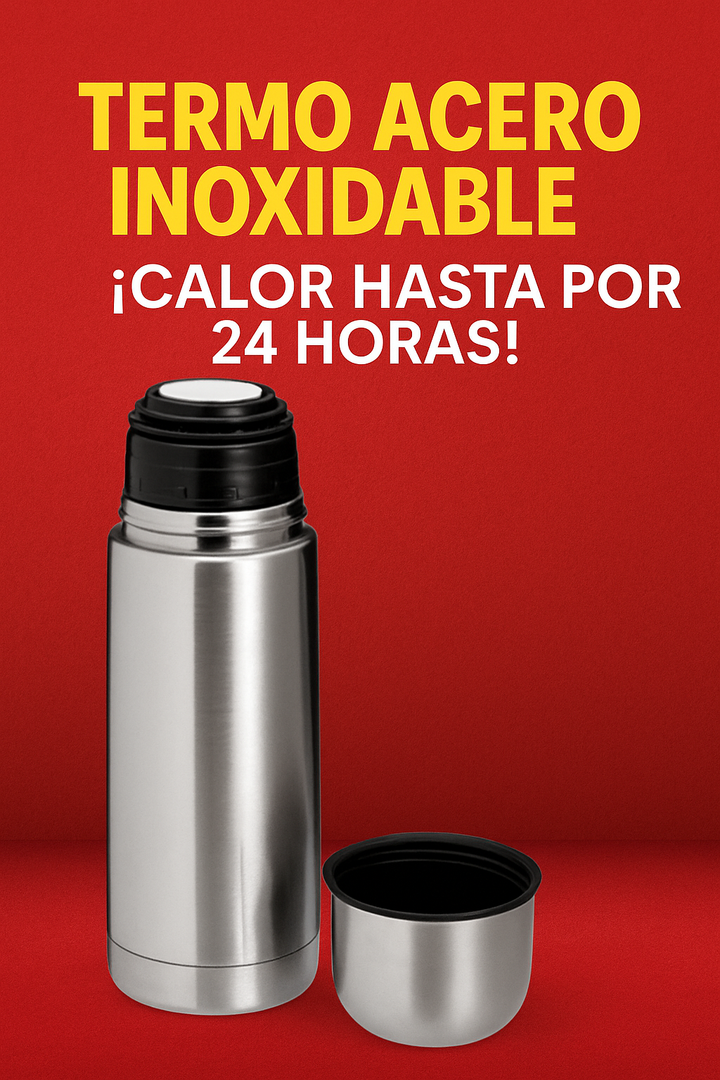 TERMO BALA ACERO INOXIDABLE 700 ML