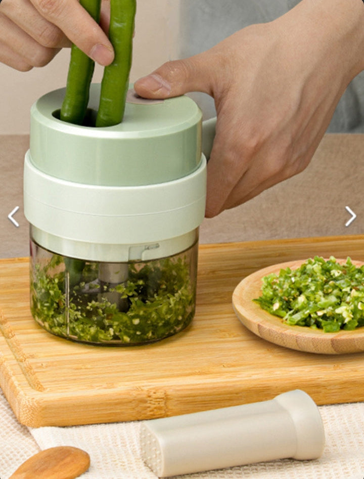 PICADOR DE VERDURAS 4 EN 1 MULTIUSO