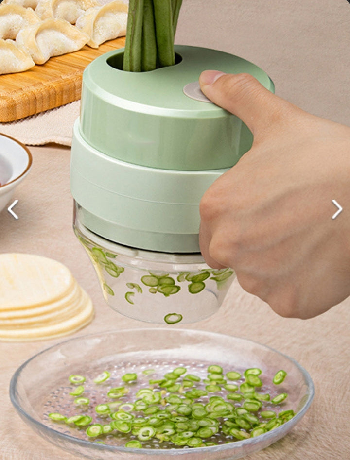 PICADOR DE VERDURAS 4 EN 1 MULTIUSO