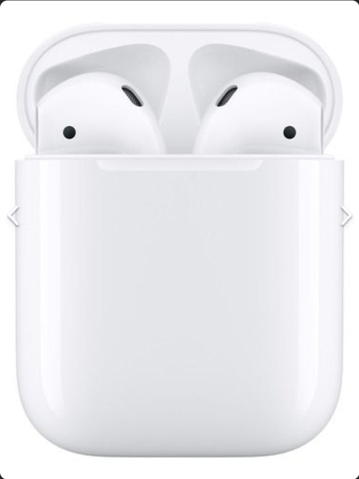 🎧 AURICULARES INALAMBRICOS TIPO AIR PODS 2 RECARGABLES                  -SONIDO HD + ESTUCHE DE CARGA