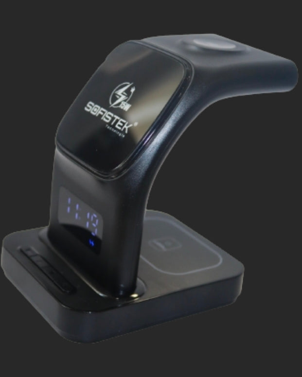 CARGADOR INALAMBRICO 3 EN 1