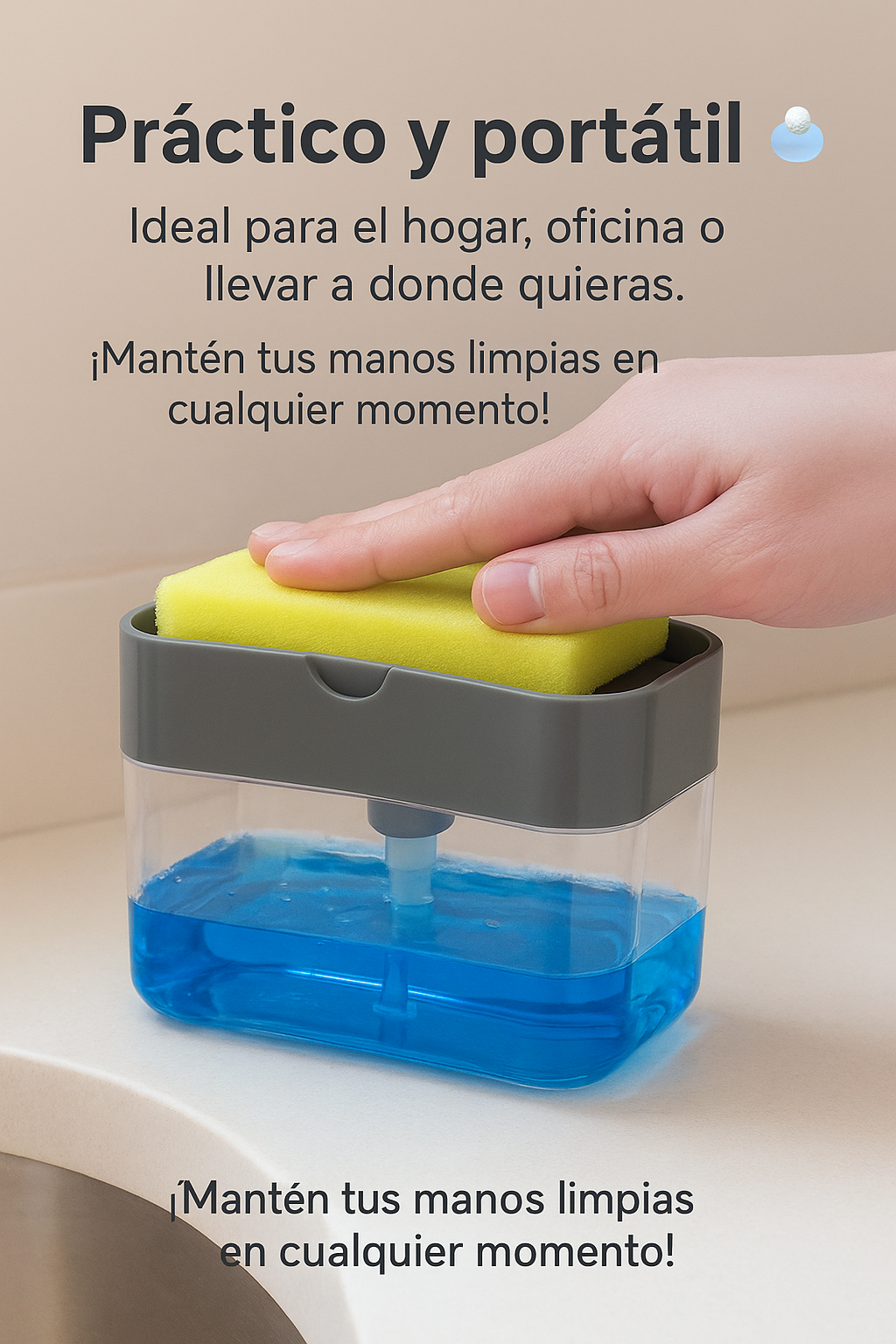 DISPENSADOR DE JABON