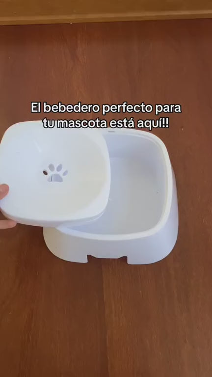 PLATO BEBEDERO MASCOTA