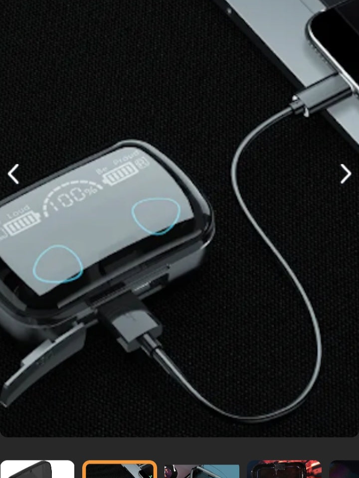 AUDIFONOS M10 POWER BANK GAMER